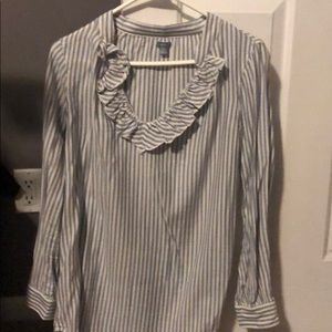 Aerie Blue & White Tunic